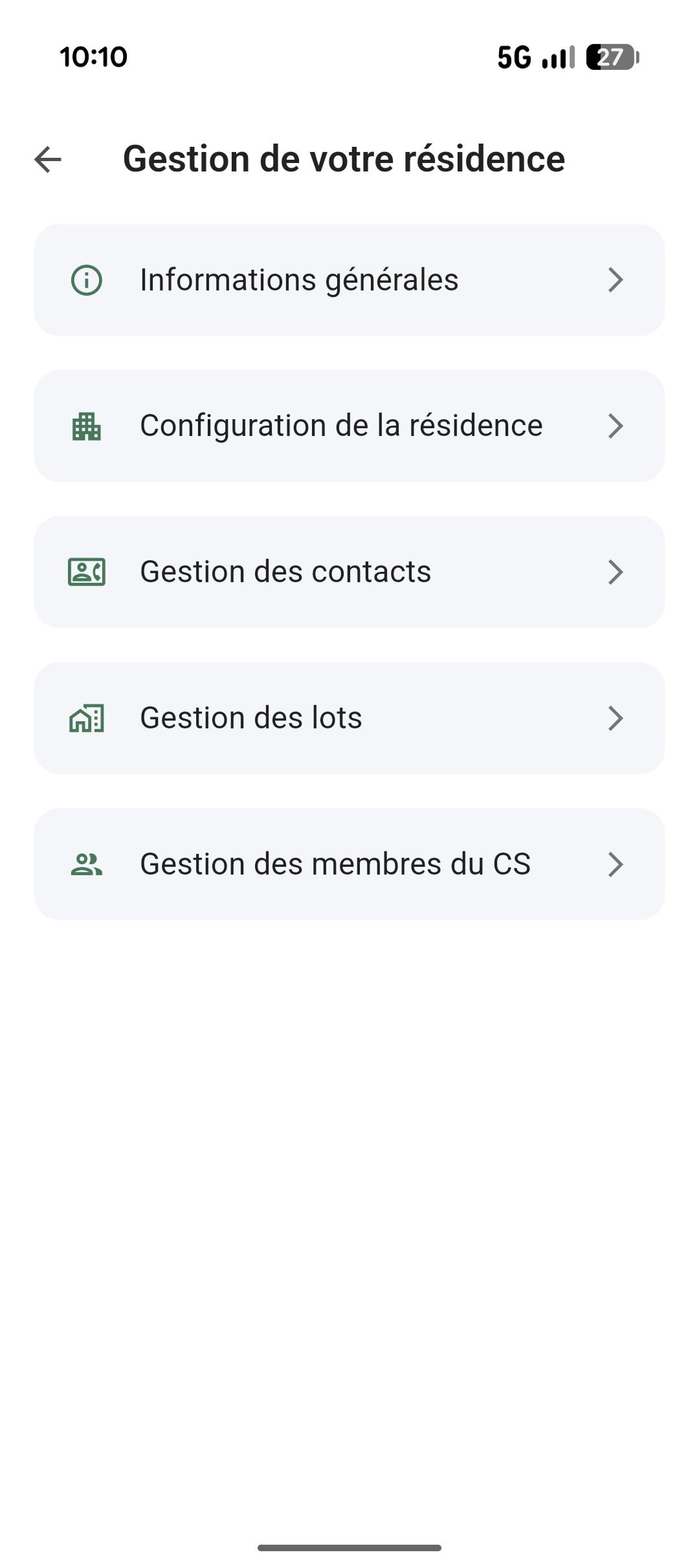 Résidence & conseil syndical